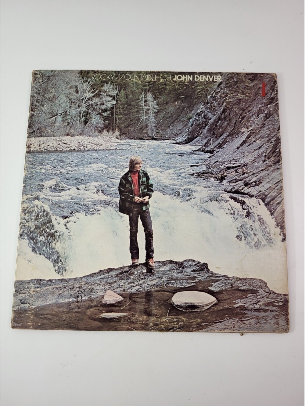 JOHN DENVER, Rocky Mountain High LP, RCA 1972 Unipak First US Pressing VG+/VG